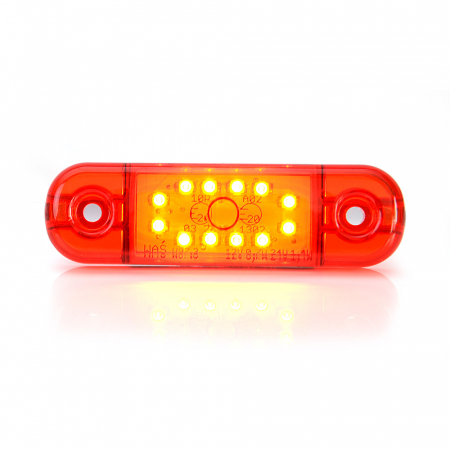 Lampa Gabarit Led 715 W97.3, 12V-24V, Pozitie Rosu Was [9]