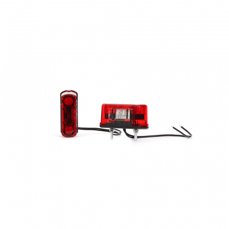 ACCESORII - LAMPA LED ILUMINARE NUMAR CU POZITIE 245 W53, 12V-24V WAS