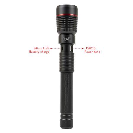 Lanterna Pni Adventure F450, Led 20 W, 1500 Lm, Ipx5, Acumulator 4400 Mah [6]