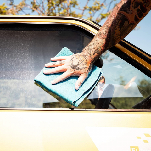 Laveta Microfibre Sticla Meguiar's Glass Towel, 40x40 cm [1]