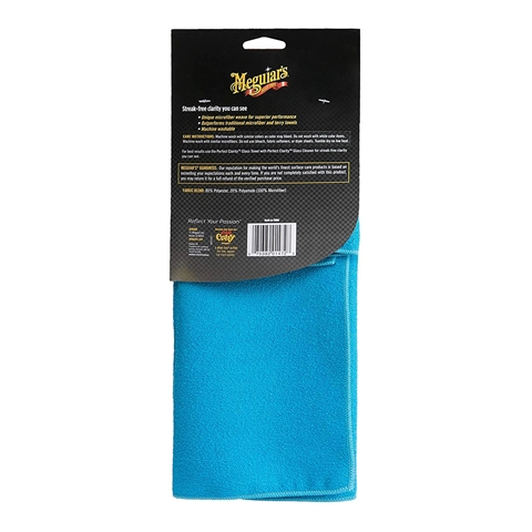 Laveta Microfibre Sticla Meguiar's Glass Towel, 40x40 cm [1]
