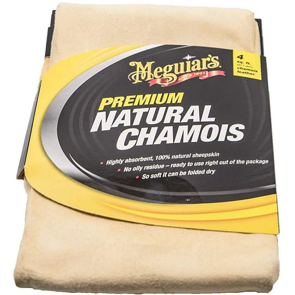 Detailing si Cosmetica - Laveta Piele Naturala Meguiar's Premium Natural Chamois