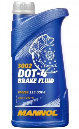 CHIMICE AUTO - Lichid de frana DOT 4 Mannol - 1 Litru