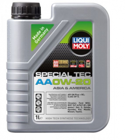 Ulei motor LIQUI MOLY - Liqui Moly Special Tec AA 0W20 - 1 litru