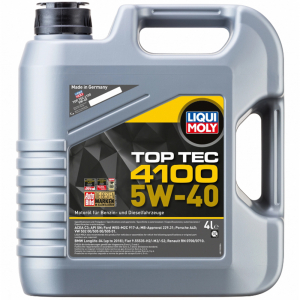 Ulei motor LIQUI MOLY - Ulei motor Liqui Moly Top Tec 4100 5W40 - 4 Litri