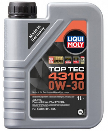 Ulei motor LIQUI MOLY - Liqui Moly Top Tec 4310 0W30 - 1 Litru