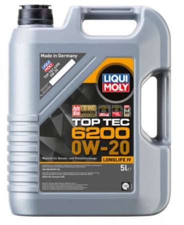 Ulei motor LIQUI MOLY - Liqui Moly Top Tec 6200 0W20 - 5 Litri