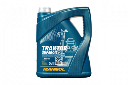 Ulei pentru agricultura - Ulei motor Mannol Traktor Superoil 15W40 - 5 Litri