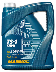 Ulei motor camion si autoutilitara - Ulei motor MANNOL TS-1 SHPD 15W-40- 5 Litri