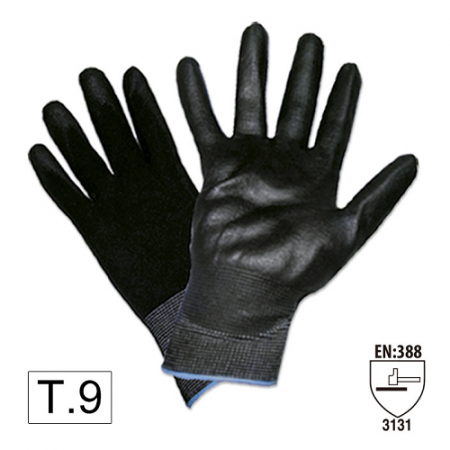 ACCESORII - Manusi De Lucru Cu Palma Intarita De Poliuretan T.9 Jbm