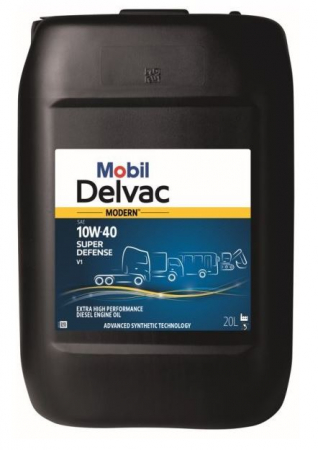 Ulei motor camion si autoutilitara - Mobil Delvac Modern 10W40 Super Defense V1 10W40 (XHP EXTRA) - 20 Litri