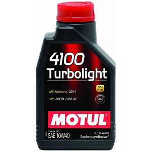 Ulei motor MOTUL - Ulei motor Motul 4100 Turbolight 10W40 - 1 Litru