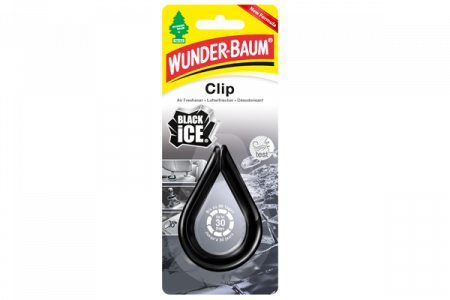 ODORIZANTI AUTO - Odorizant Auto Clip Wunder-Baum Black Ice