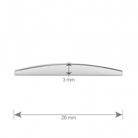 Ornament Auto 3D. Litera D. 26 Mm. Cromat [2]