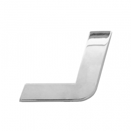 ACCESORII AUTO EXTERIOR - Ornament Auto 3D. Litera J. 26 Mm. Cromat