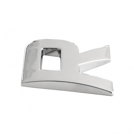 Ornament Auto 3D. Litera R. 26 Mm. Cromat [1]
