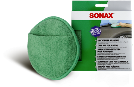 ACCESORII - Pad Din Microfibra Pentru Intretinerea Materialelor Plastice Sonax