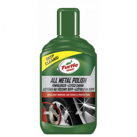 Chimice auto - PASTA POLISH METALE TURTLE WAX 300ML