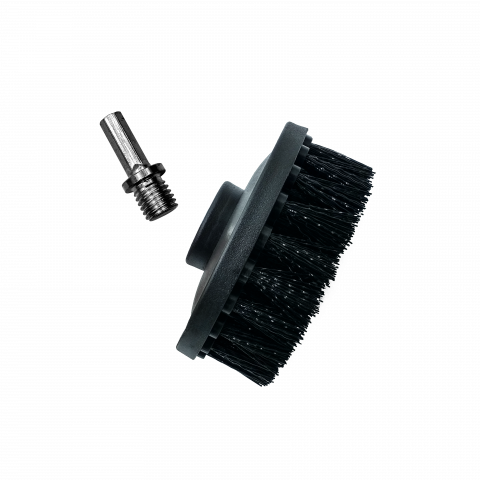 Detailing si Cosmetica - Perie medie textil cu adaptor bormasina Adbl, 100mm