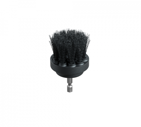 Perie medie textil cu adaptor bormasina Adbl Twister Medium, 50mm [1]
