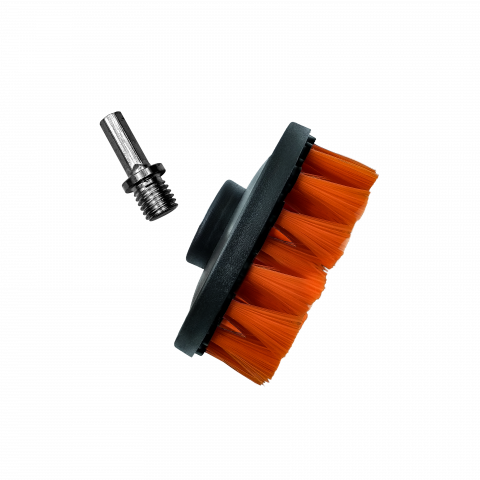 Detailing si Cosmetica - Perie moale textil cu adaptor bormasina Adbl Twister Soft, 100mm
