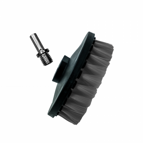 Detailing si Cosmetica - Perie piele cu adaptor bormasina Adbl Leather Twister, 125mm