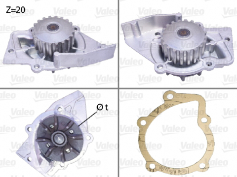 Piese auto - Pompa apa VALEO 506575