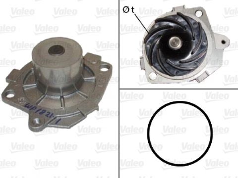Piese auto - Pompa apa VALEO 506590