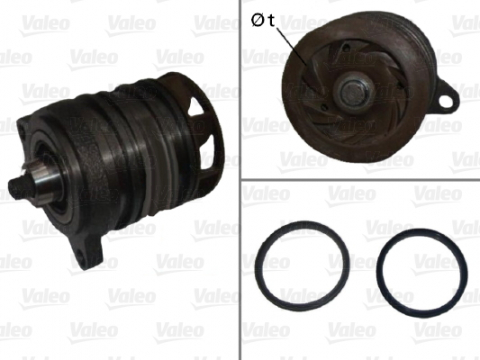 Piese auto - Pompa apa VALEO 506726