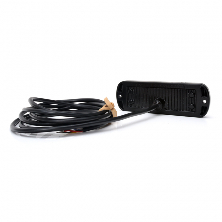 Proiector Stroboscopic Led Portocaliu 1469 W218 Cu Montare In Grila, 2 Faze Flash, 12V-24V, 21W Was [5]