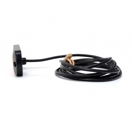 Proiector Stroboscopic Led Portocaliu 1469 W218 Cu Montare In Grila, 2 Faze Flash, 12V-24V, 21W Was [10]