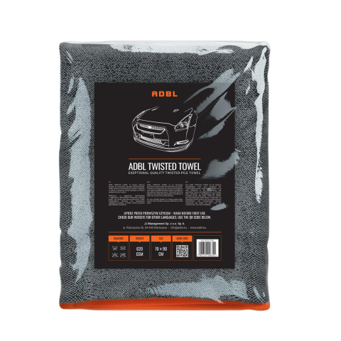 Prosop uscare auto microfibra Adbl Twisted Towel, 620gsm [1]