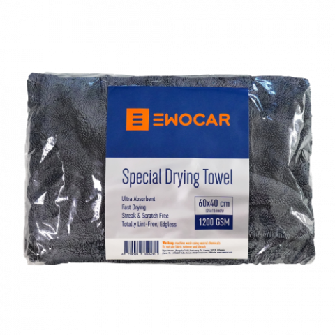 Detailing si Cosmetica - Prosop uscare ultra absorbant din microfibra 60x40cm, 1200GSM