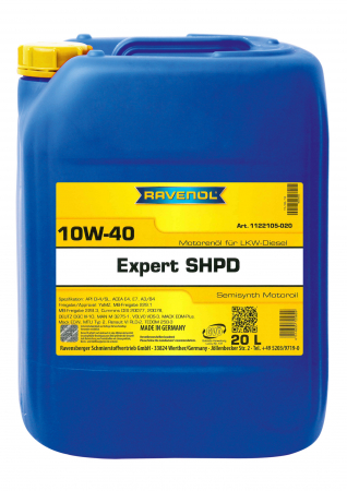 Ulei motor camion si autoutilitara - Ravenol Expert SHPD 10W40 - 20 Litri