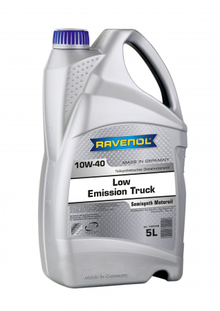 Ulei motor camion si autoutilitara - Ravenol Low Emission Truck 10W40 - 5 Litri