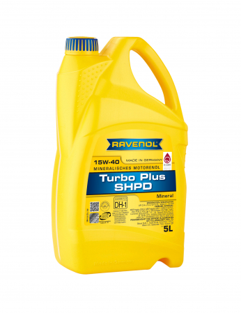 Ulei motor camion si autoutilitara - Ravenol Turbo Plus SHPD 15W40 - 5 Litri