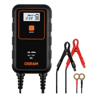 REDRESOR AUTO BATTERY CHARGE 906 OSRAM 6A 6V/12V [2]