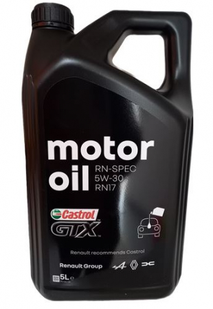 Ulei motor RENAULT - Renault-Castrol GTX RN17 5W30 - 5 Litri