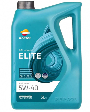 Ulei motor autoturisme - Repsol Elite Evolution C3 5W40 - 5 Litri