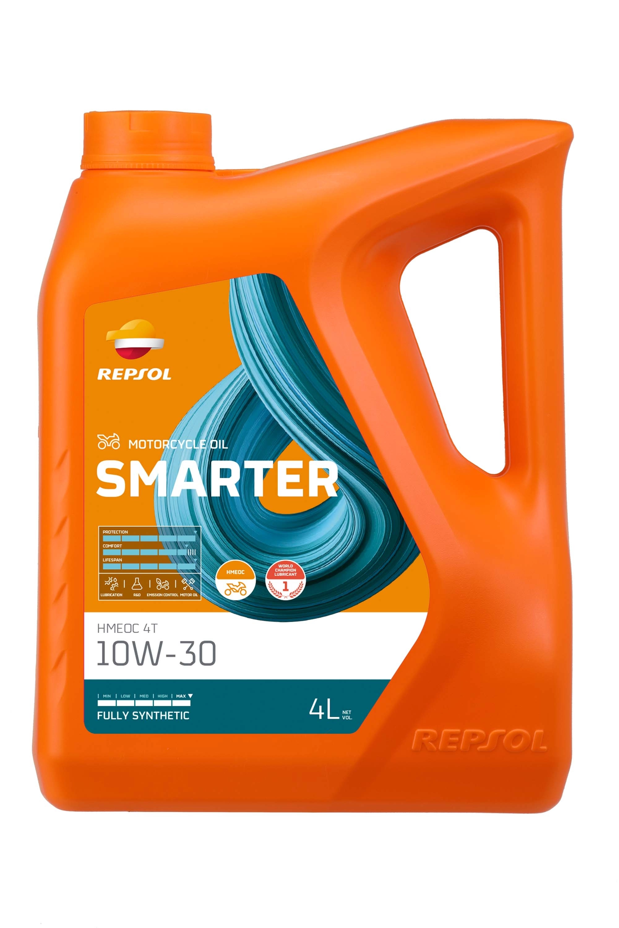 Ulei moto REPSOL - Repsol Smarter HMEOC 4T 10W30 - 4 Litri