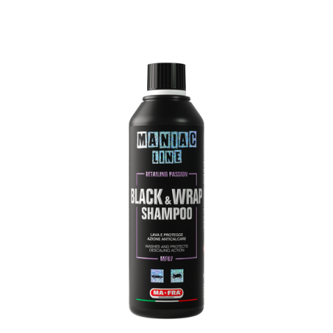 Detailing si Cosmetica - Sampon auto concentrat MANIAC BLACK AND WRAP SHAMPOO DUAL 500 ML