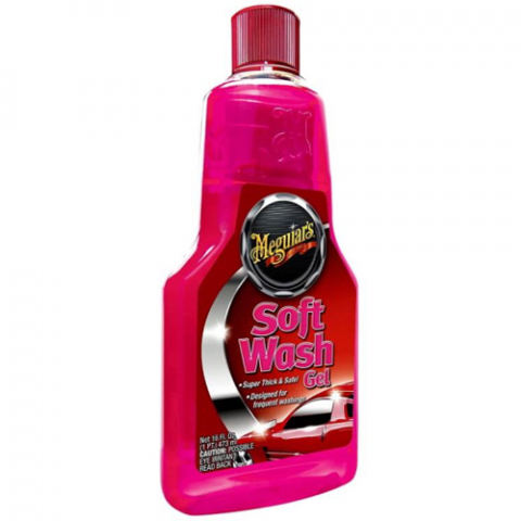 Detailing si Cosmetica - Sampon auto Meguiar's Soft Wash Gel - 473 ML