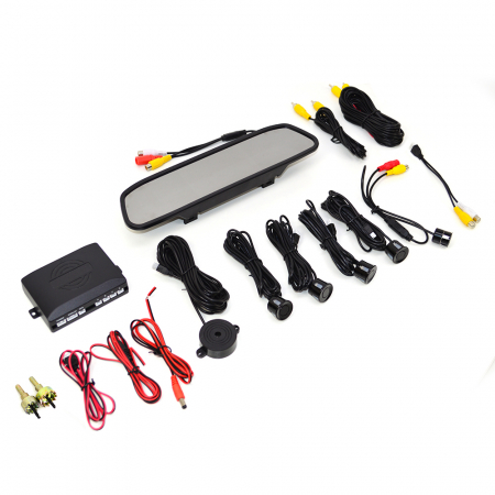 Senzori Parcare Afisaj Oglinda Pni P05 A Si Camera Mers Inapoi [1]