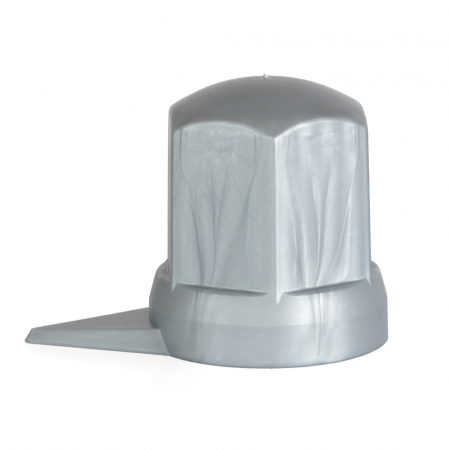 ACCESORII - Set 10 Bucati Capac Plastic Pentru Prezon Roata Cu Indicator 33 Mm Gri 54.5 Mm