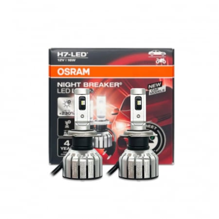 BECURI AUTO - Set 2 Becuri Night Breaker Led Gen 2 H7 +230% Cutie Omologare Rar