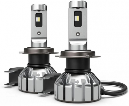 Set 2 Becuri Night Breaker Led Smart H7 +330% Cutie Service Omologare Rar [1]