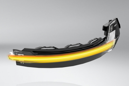 BECURI AUTO - SET 2 MODULE SEMNALIZARE DINAMICA LED (ALB) PENTRU OGLINZI AUDI A3 (8V) (2013-) OSRAM