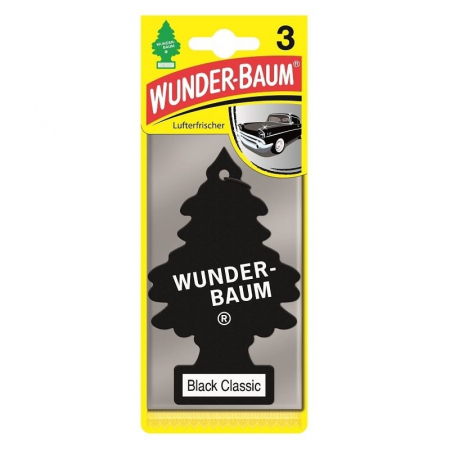 ODORIZANTI AUTO - Set 3 Bucati Odorizante Auto Bradut Wunder-Baum Black Ice