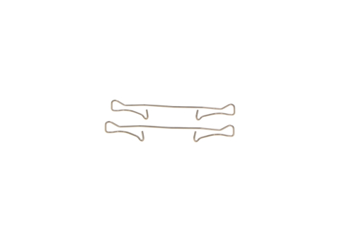 Set accesorii placute frana BOSCH 1987474241 [1]