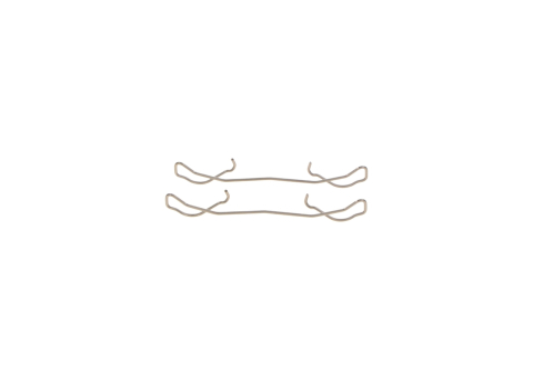 Set accesorii placute frana BOSCH 1987474241 [4]
